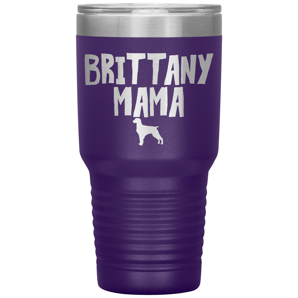 Brittany Mama 30 Oz Vacuum Tumbler Tumblers Purple