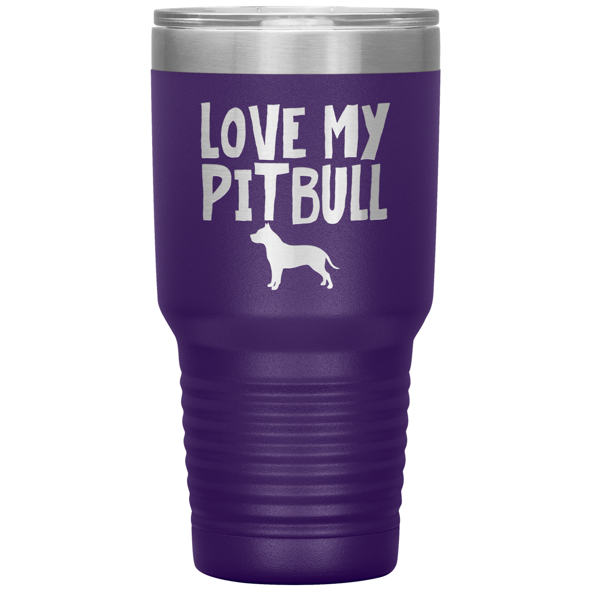 Love My Pitbull 30 Oz Vacuum Tumbler