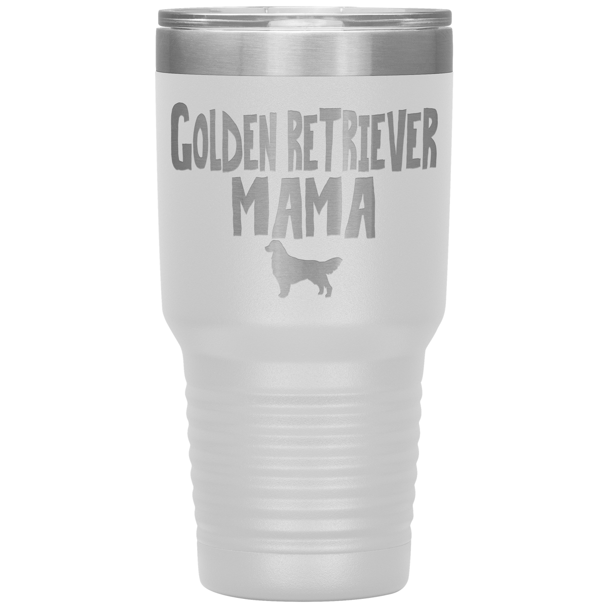 Golden Retriever Mama 30 Oz Vacuum Tumbler