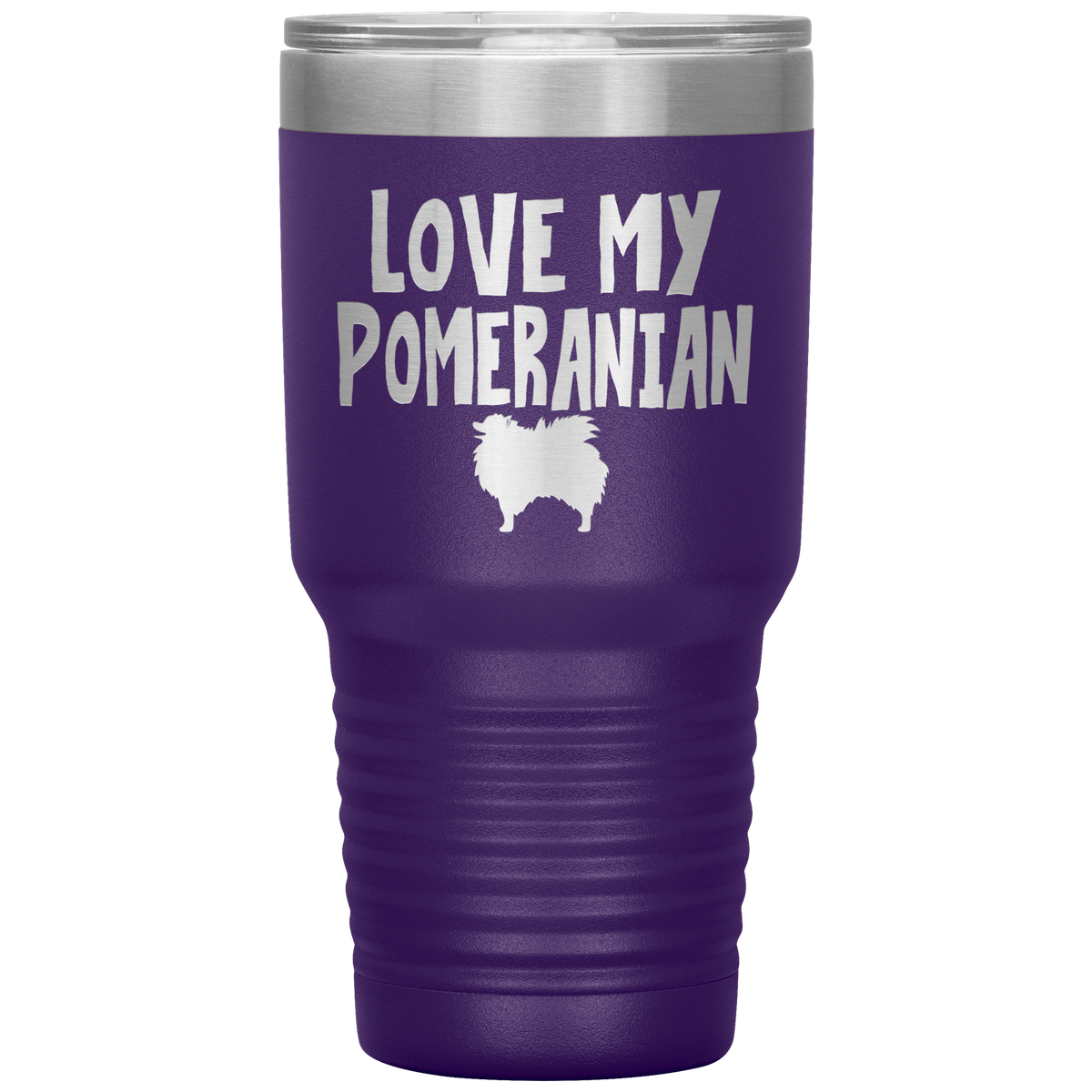 Love My Pomaranian 30 Oz Vacuum Tumbler