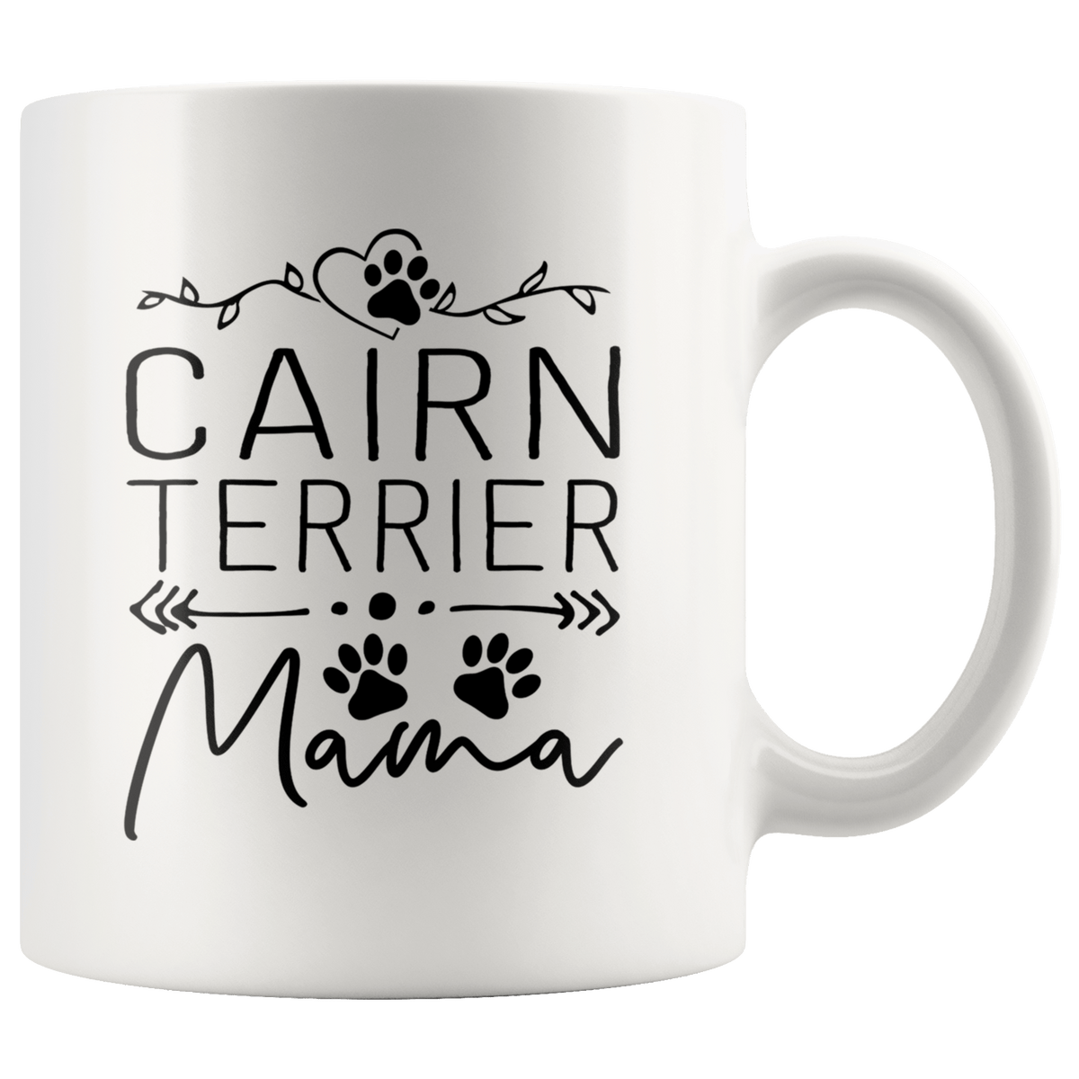 Cairn Terrier Dog Mama Coffee / Tea Ceramic Mug - 11oz / 15oz Drinkware 11oz Mug