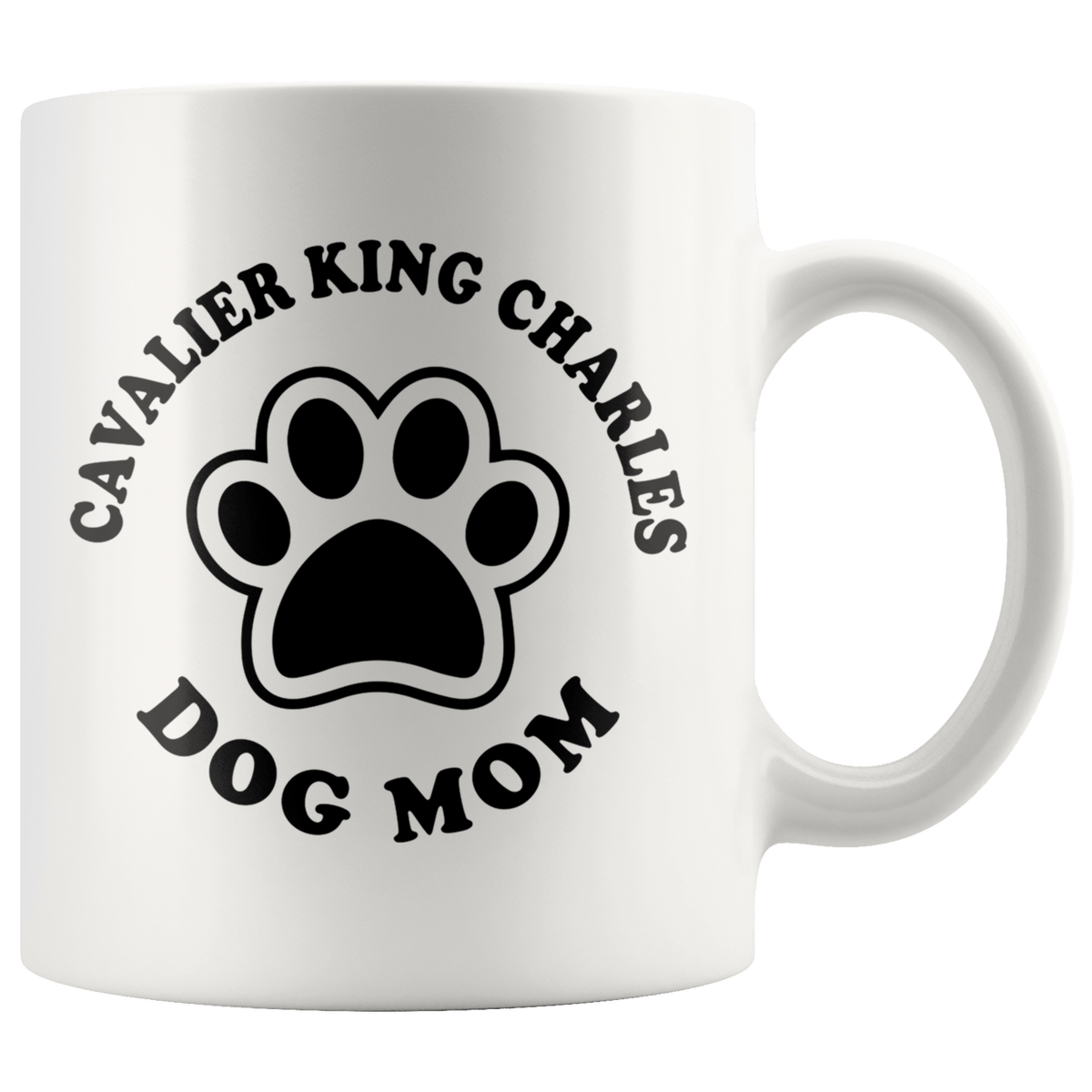 Cavalier King Charles Dog Mom Coffee / Tea Ceramic Mug - 11oz / 15oz Drinkware 11oz Mug