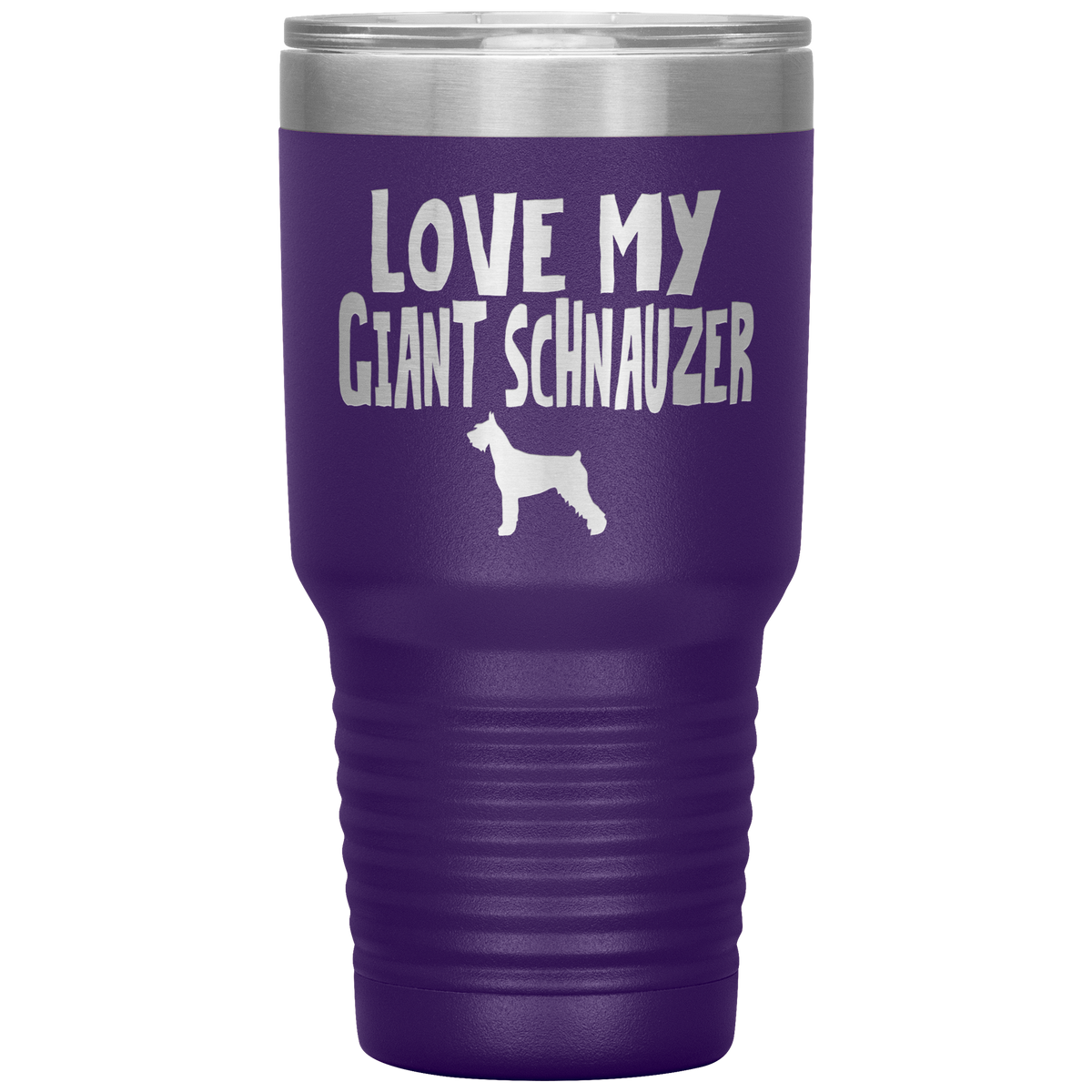 Love My Giant Schnauzer 30 Oz Vacuum Tumbler