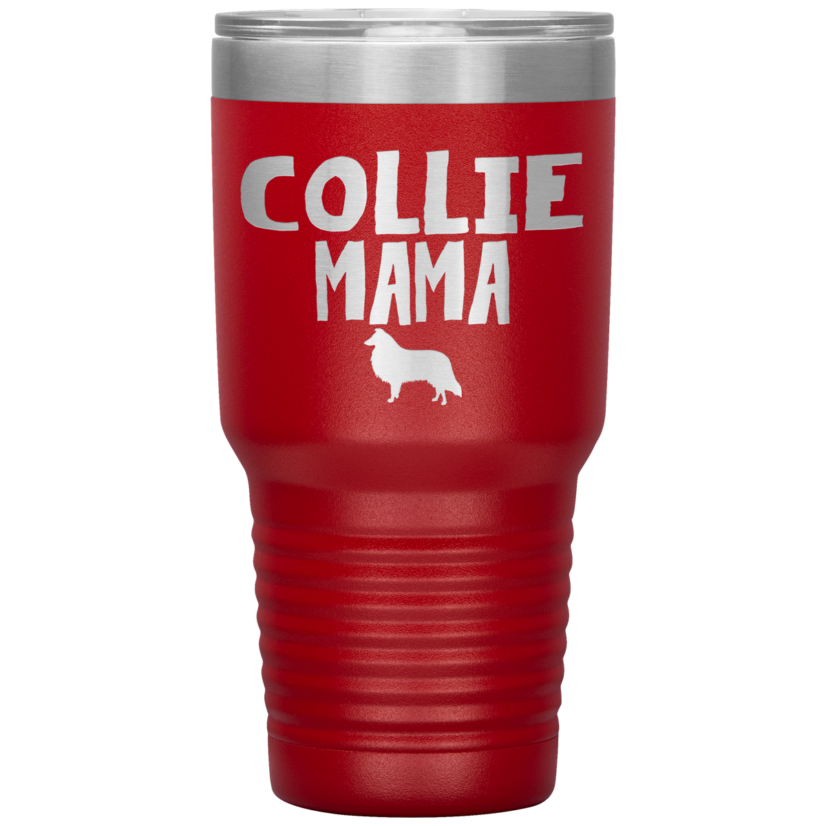 Collie Mama 30 Oz Vacuum Tumbler