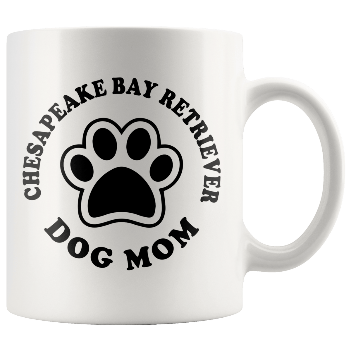 Chesapeake Bay Retriever Dog Mom Coffee / Tea Ceramic Mug - 11oz / 15oz Drinkware 11oz Mug
