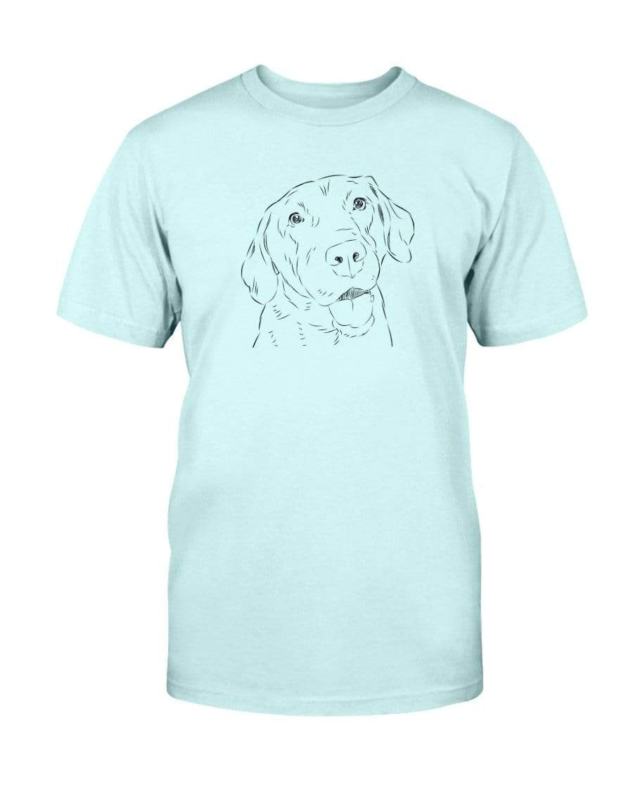 Chesapeake Bay Retriever Doodle Doggies Super Soft Unisex T-Shirt Shirts Mint / S