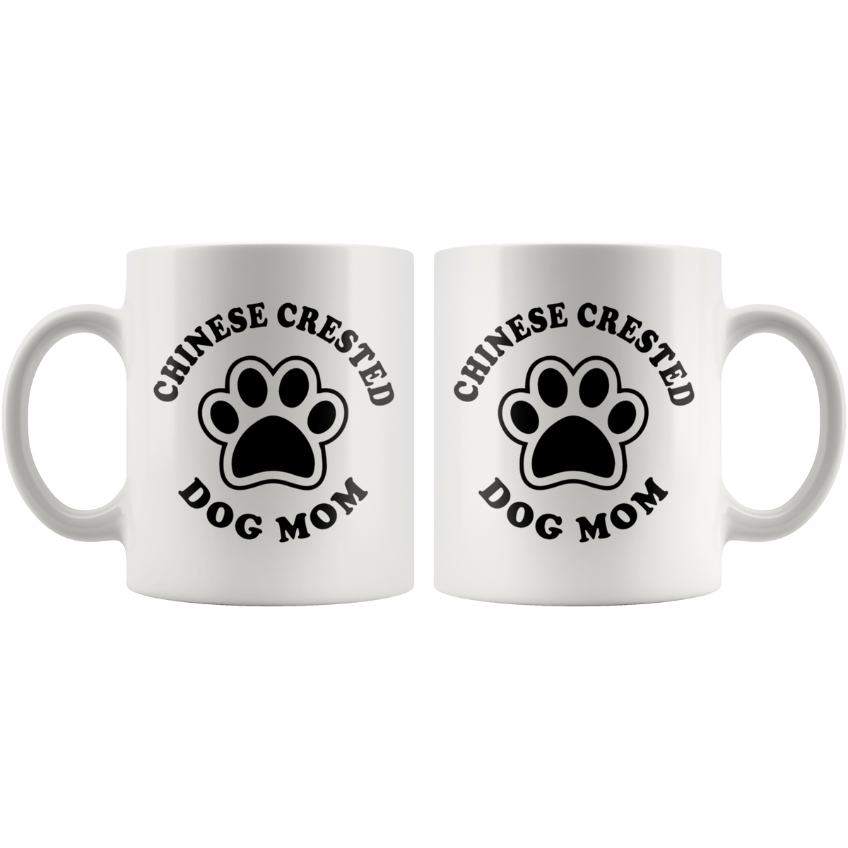 Chinese Crested Dog Mom Coffee / Tea Ceramic Mug - 11oz / 15oz Drinkware