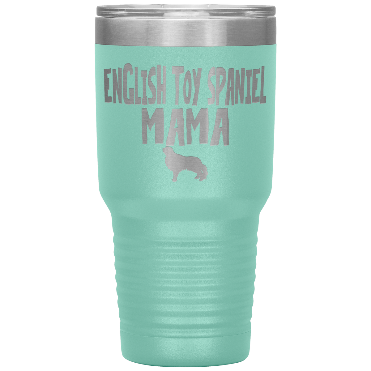 English Toy Spaniel Mama 30 Oz Vacuum Tumbler