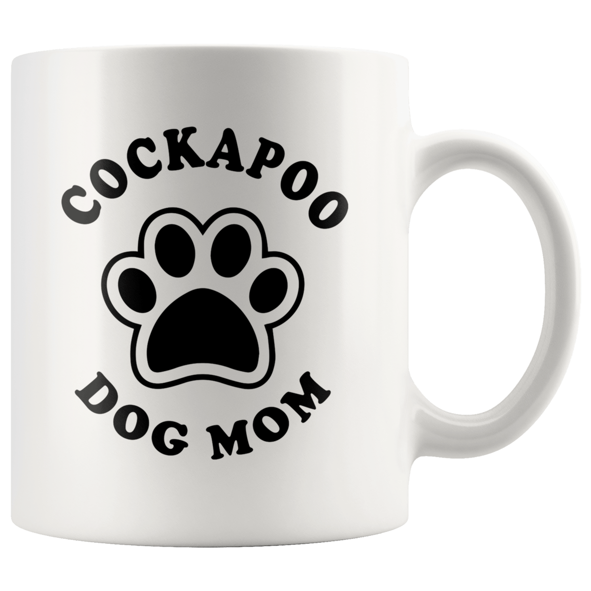 Cockapoo Dog Mom Coffee / Tea Ceramic Mug - 11oz / 15oz Drinkware 11oz Mug