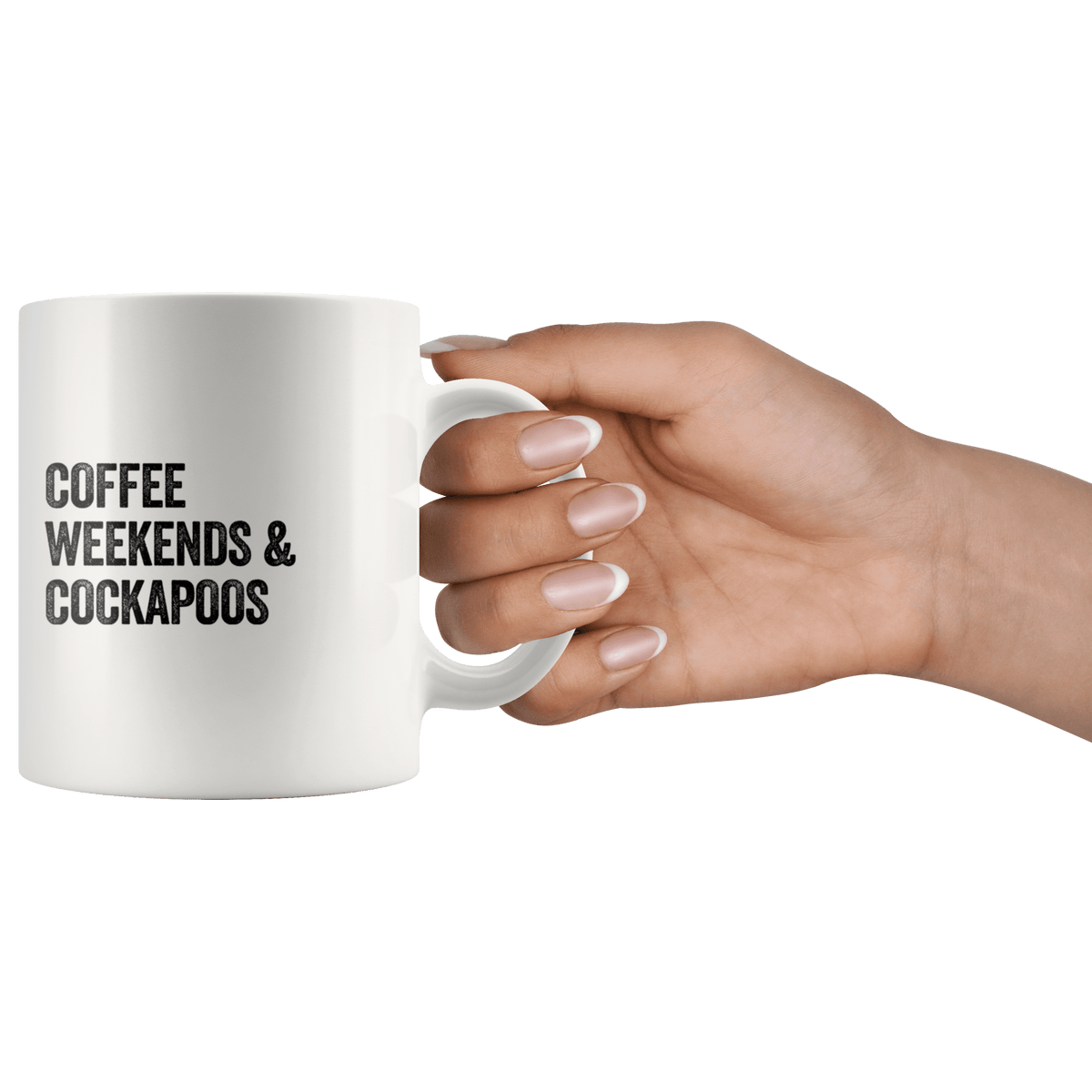 Coffee Weekends and Cockapoos Coffee / Tea Ceramic Mug - 11oz / 15oz Drinkware
