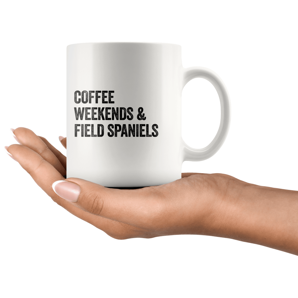 Coffee Weekends and Field Spaniels Coffee / Tea Ceramic Mug - 11oz / 15oz Drinkware