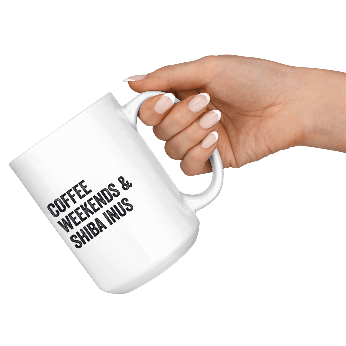 Coffee Weekends and Shiba Inus Coffee / Tea Ceramic Mug - 11oz / 15oz Drinkware