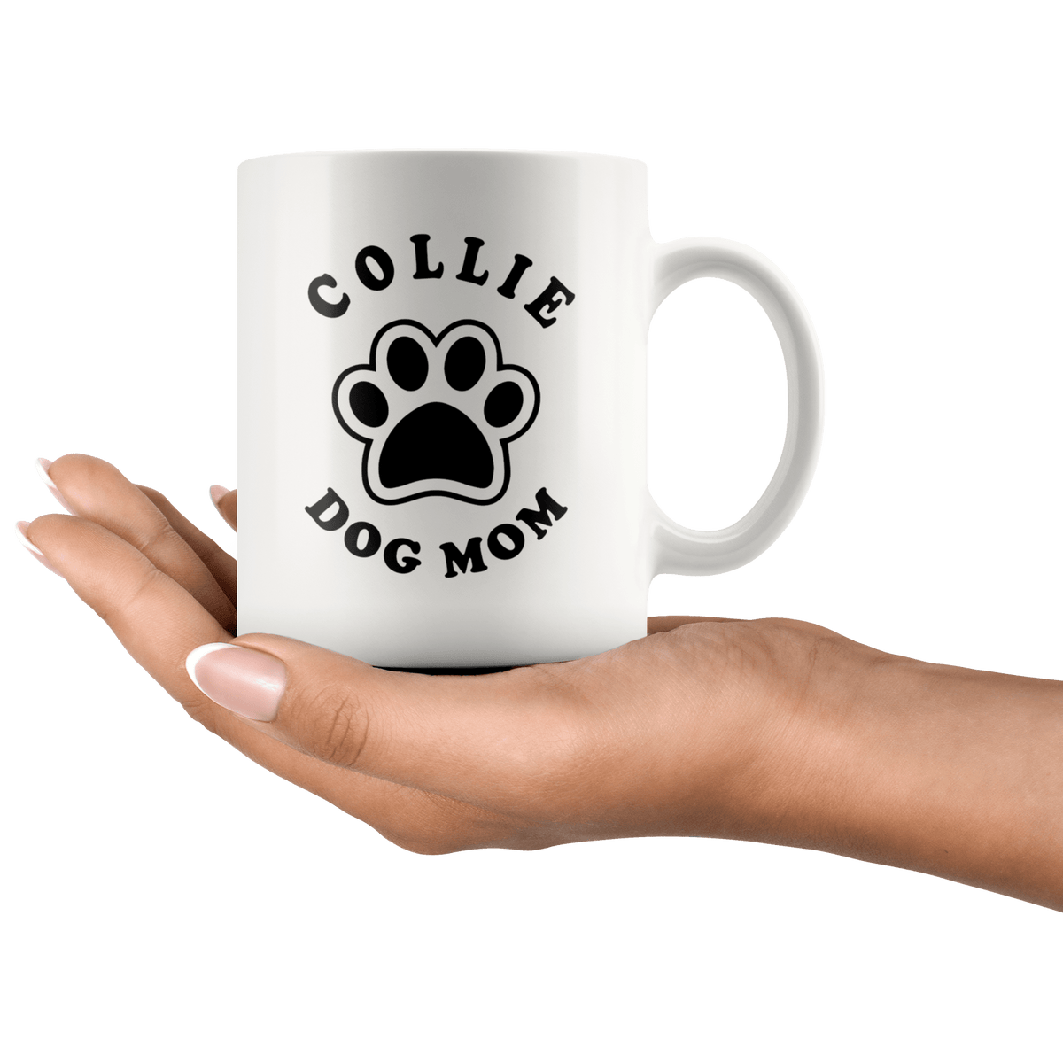 Collie Dog Mom Coffee / Tea Ceramic Mug - 11oz / 15oz Drinkware