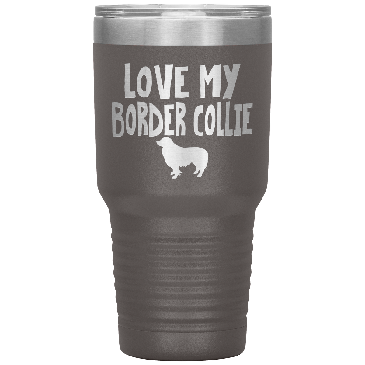 Love My Border Collie 30 Oz Vacuum Tumbler