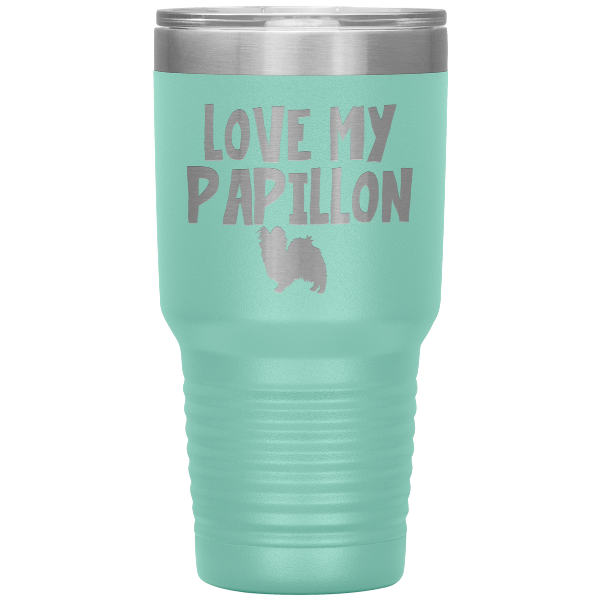 Love My Papillon 30 Oz Vacuum Tumbler