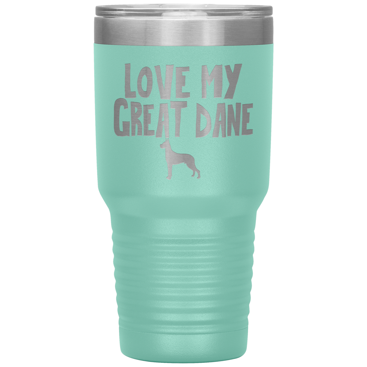 Love My Great Dane 30 Oz Vacuum Tumbler