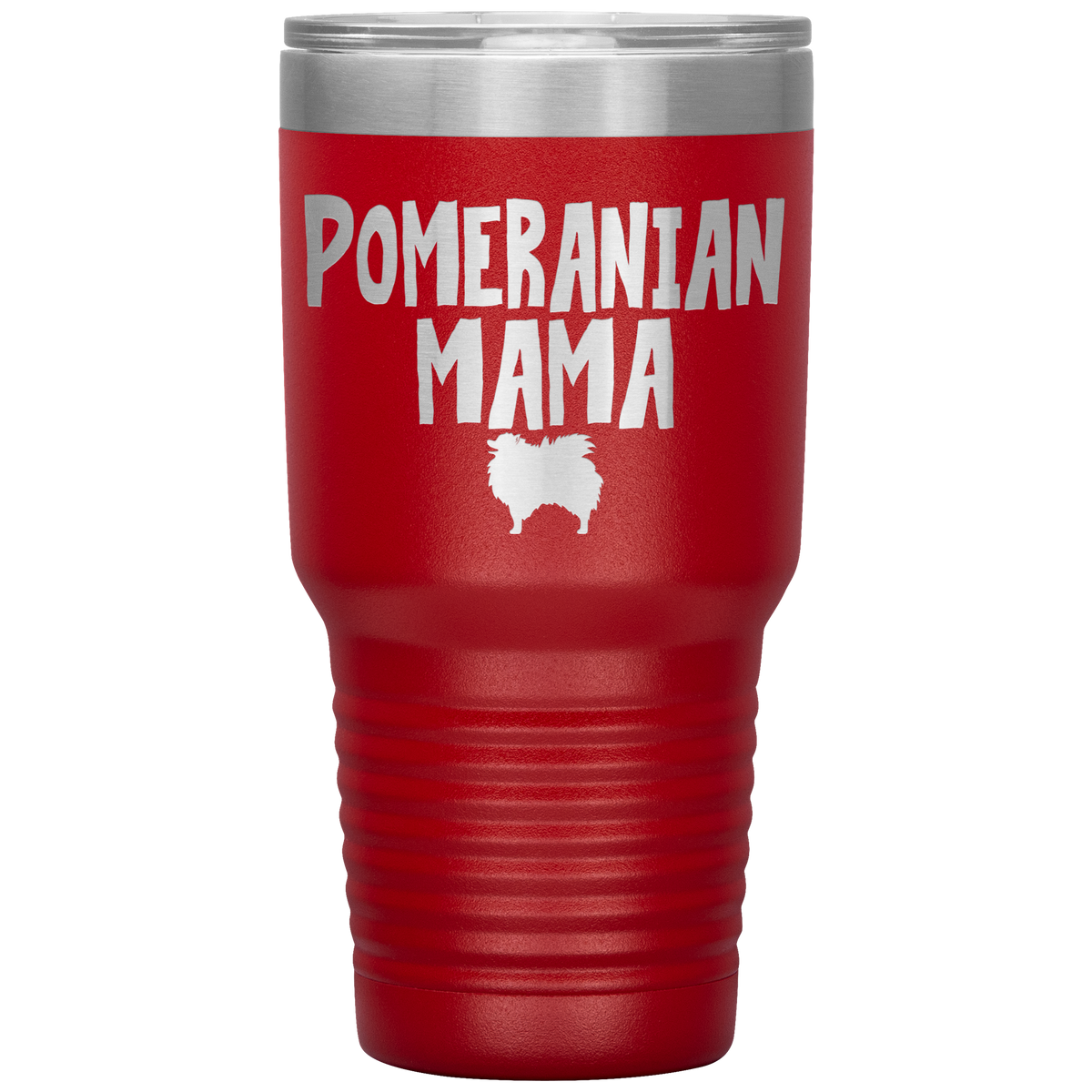 Pomeranian Mama 30 Oz Vacuum Tumbler