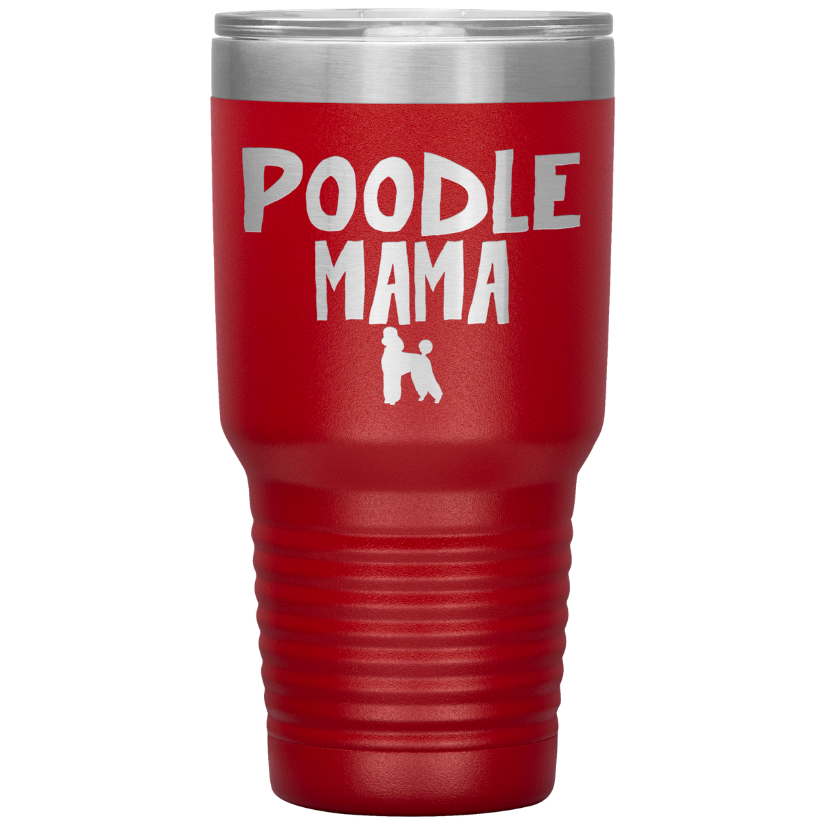 Poodle Mama 30 Oz Vacuum Tumbler