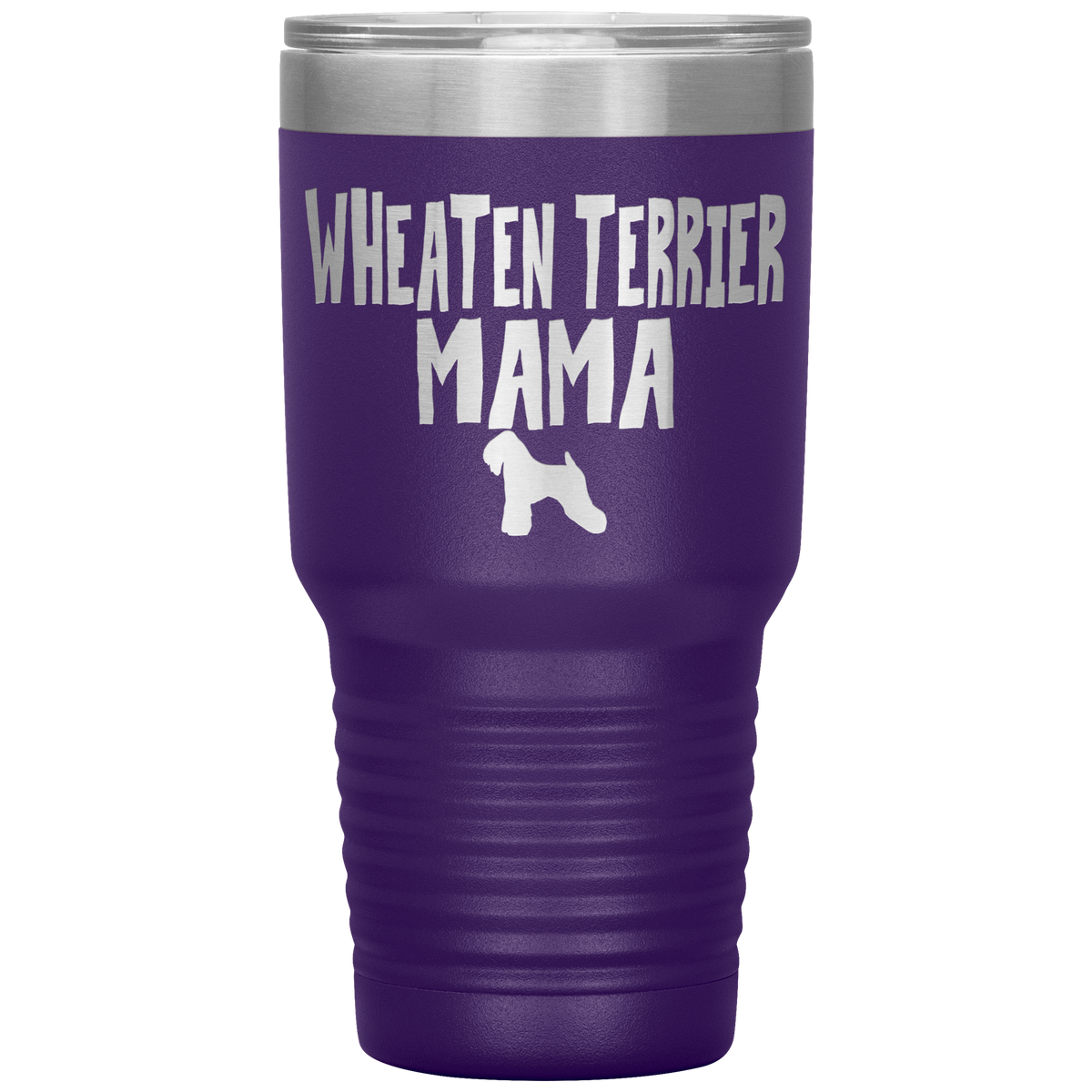 Wheaten Terrier Mama 30 Oz Vacuum Tumbler