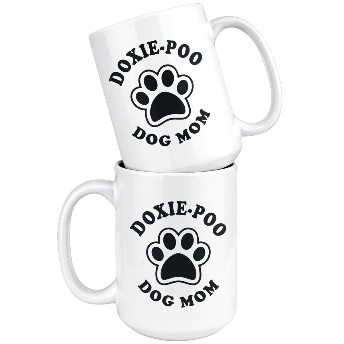 Doxiepoo Dog Mom Coffee / Tea Ceramic Mug - 11oz / 15oz Drinkware