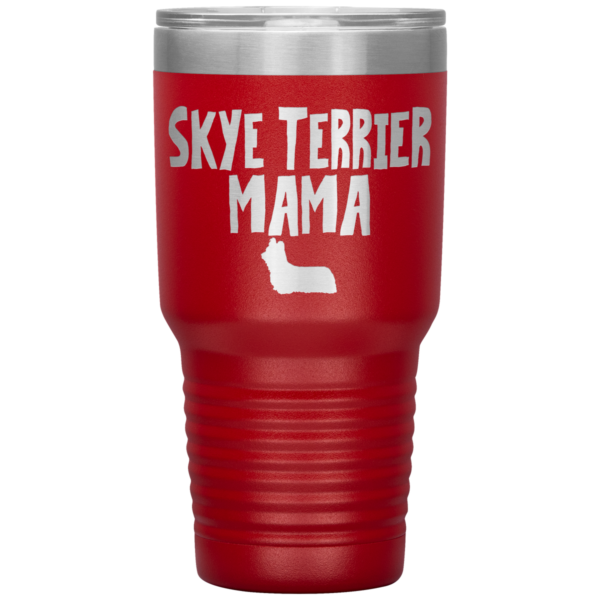 Skye Terrier Mama 30 Oz Vacuum Tumbler