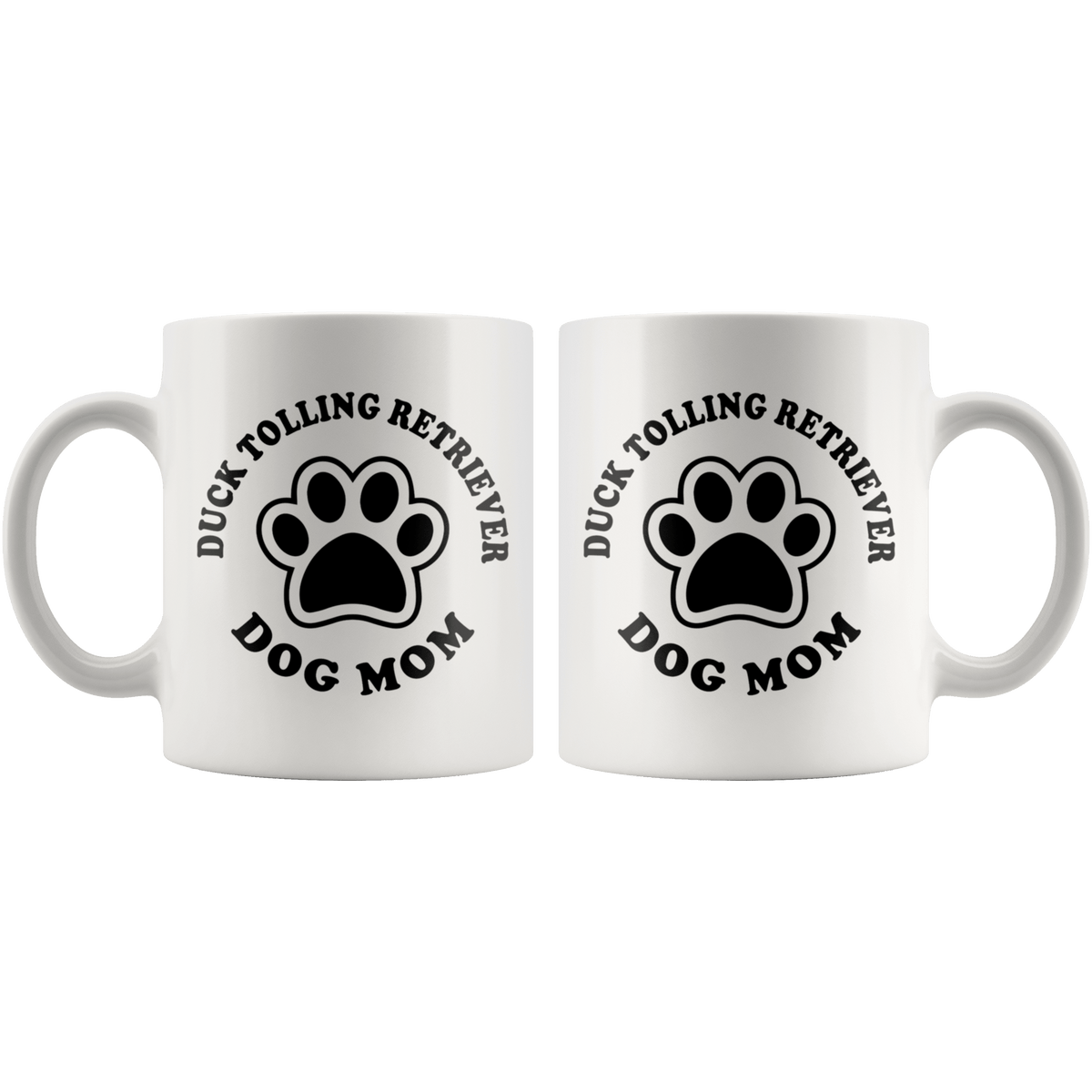 Duck Tolling Retriever Dog Mom Coffee / Tea Ceramic Mug - 11oz / 15oz Drinkware