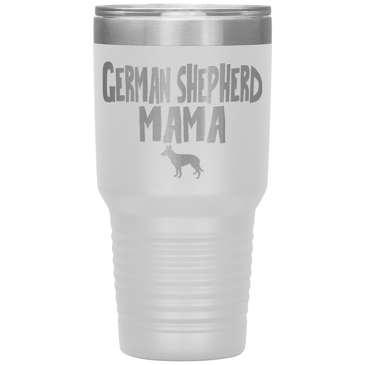 German Shepherd Mama 30 Oz Vacuum Tumbler