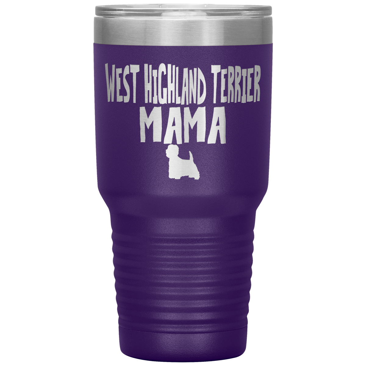 West Highland Terrier Mama 30 Oz Vacuum Tumbler