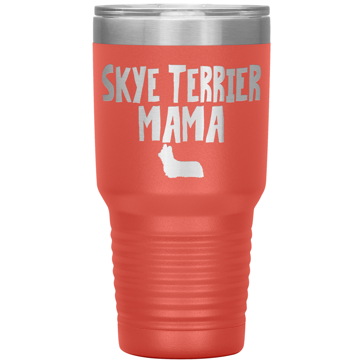 Skye Terrier Mama 30 Oz Vacuum Tumbler