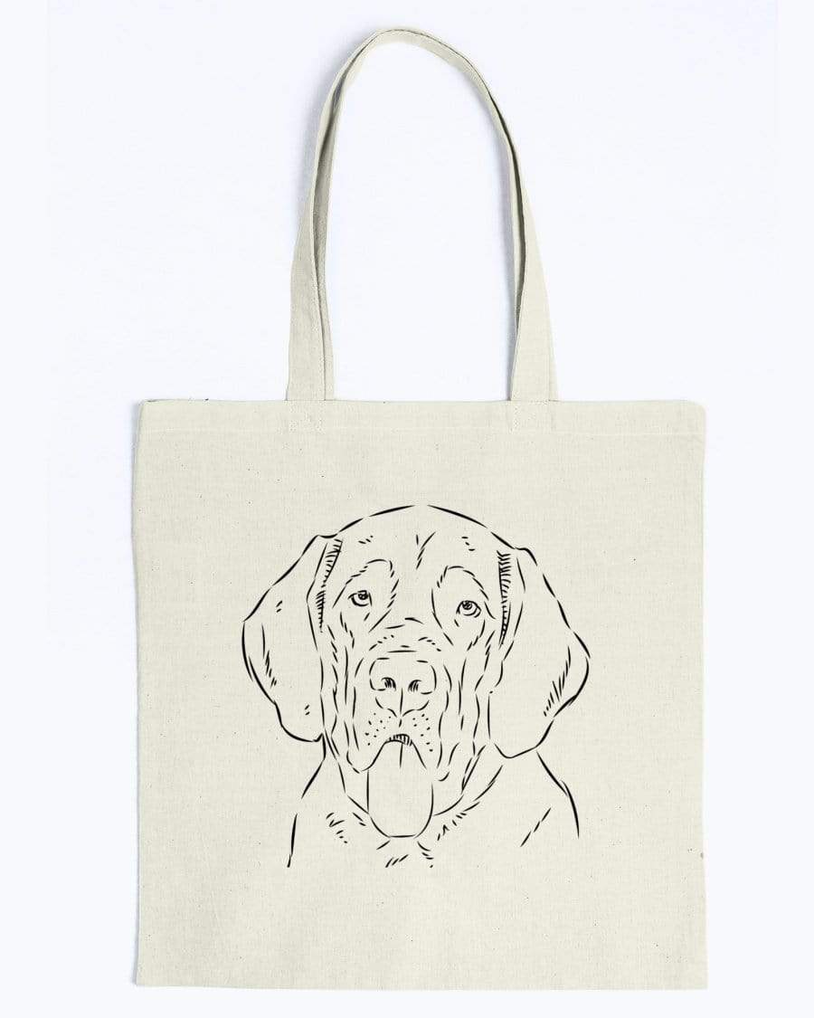 English Mastiff Doodle Dogs Canvas Tote Bag Accessories Natural / M
