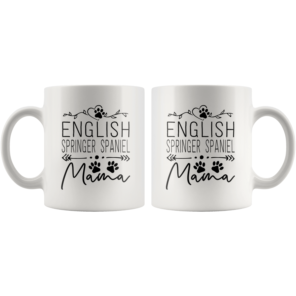 English Springer Spaniel Dog Mama Coffee / Tea Ceramic Mug - 11oz / 15oz Drinkware