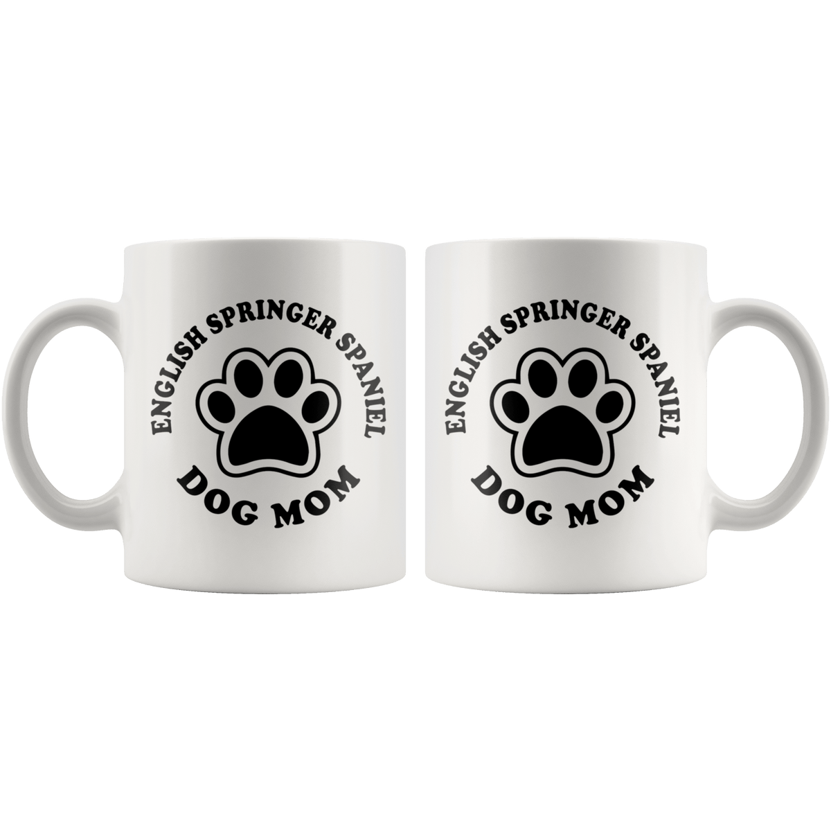 English Springer Spaniel Dog Mom Coffee / Tea Ceramic Mug - 11oz / 15oz Drinkware