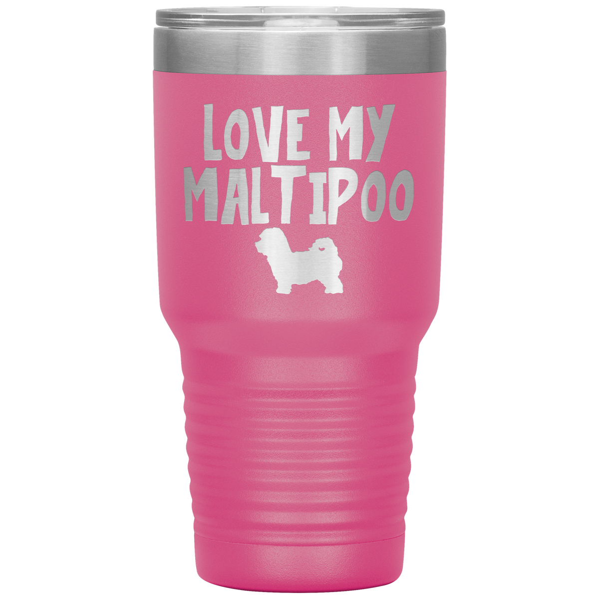 Love My Maltipoo 30 Oz Vacuum Tumbler