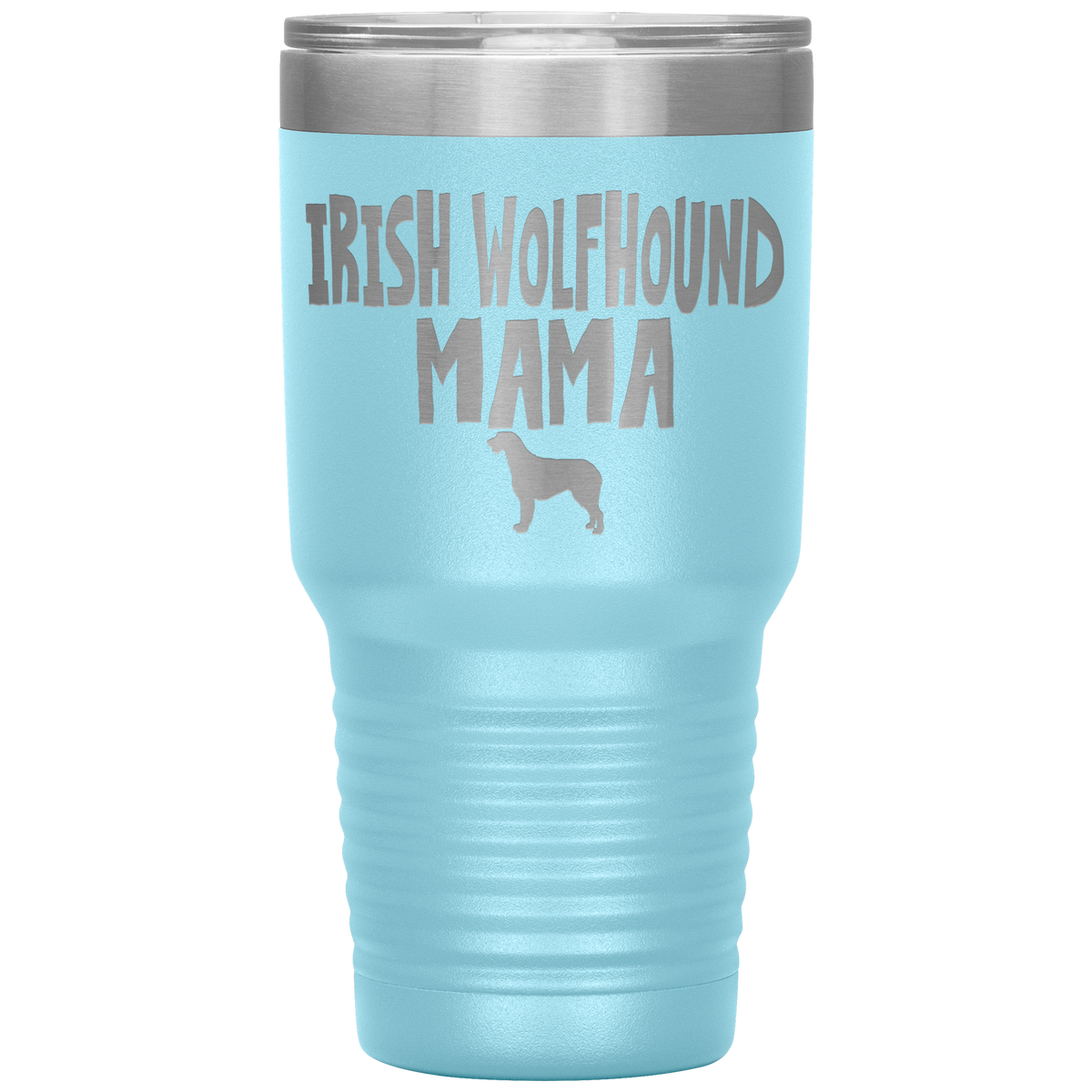 Irish Wolfhound Mama 30 Oz Vacuum Tumbler