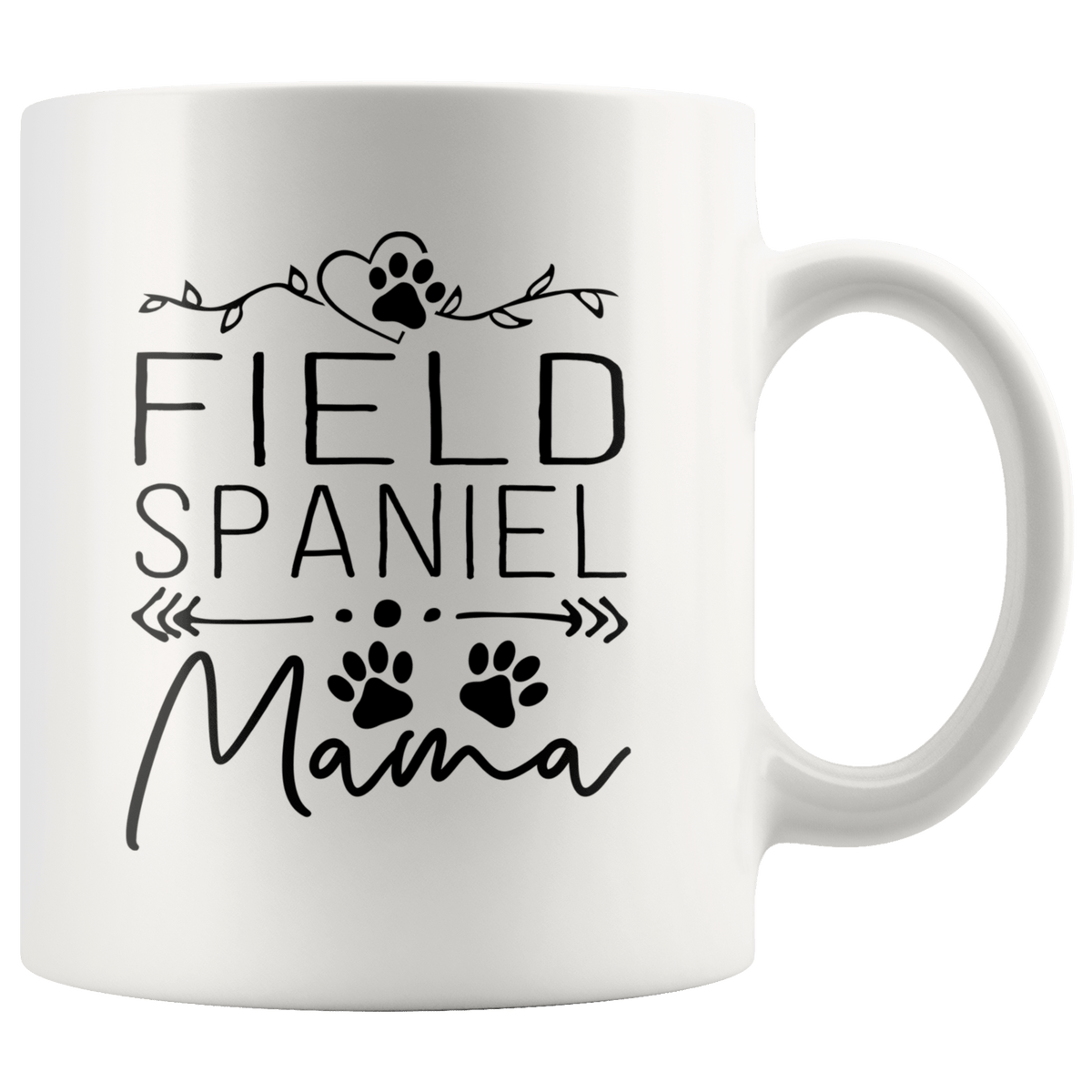 Field Spaniel Dog Mama Coffee / Tea Ceramic Mug - 11oz / 15oz Drinkware 11oz Mug