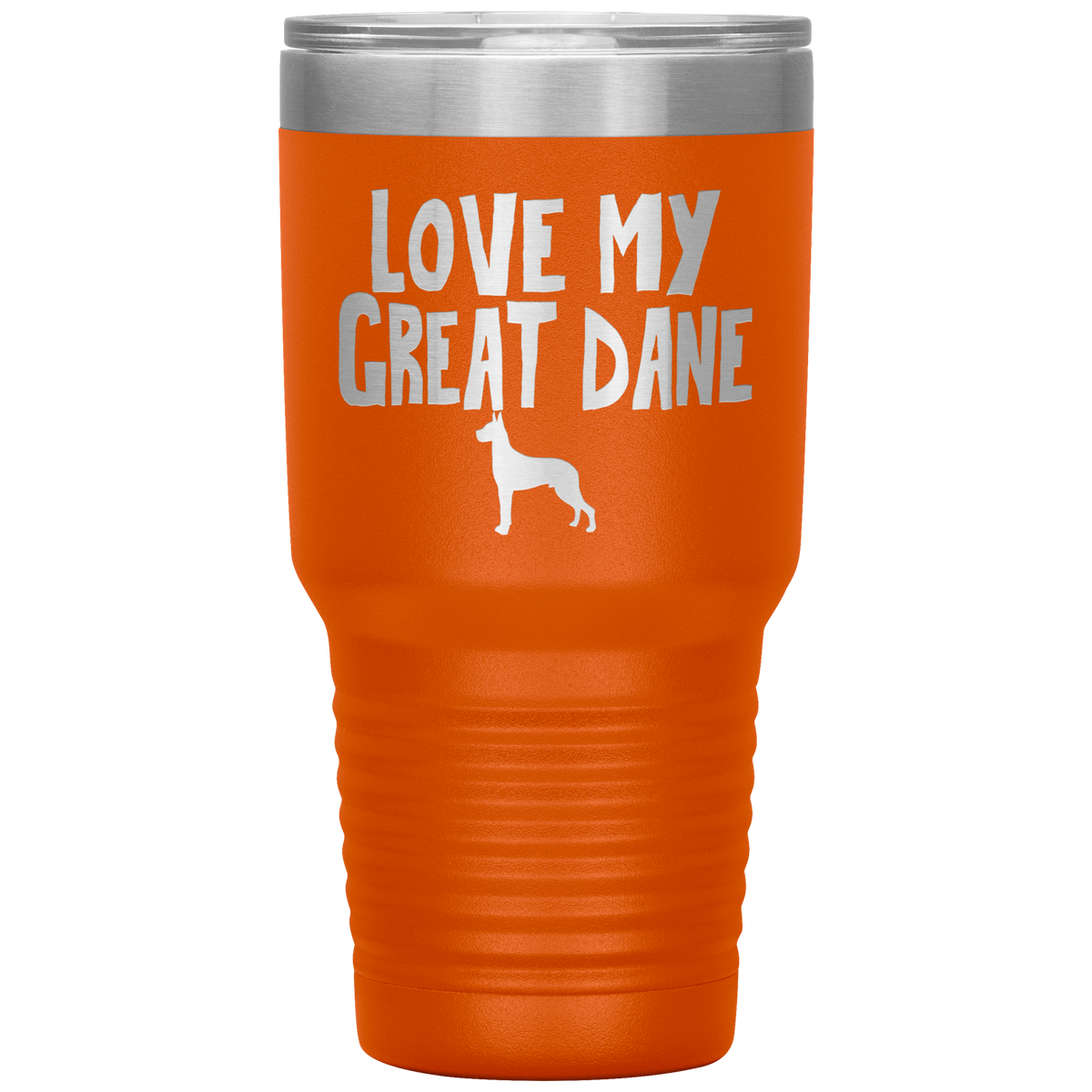 Love My Great Dane 30 Oz Vacuum Tumbler