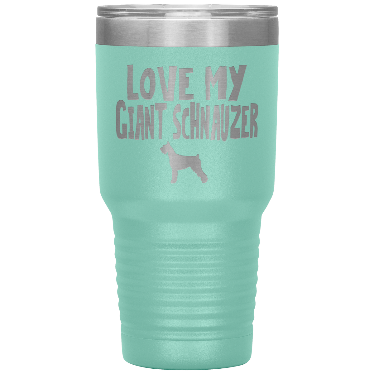 Love My Giant Schnauzer 30 Oz Vacuum Tumbler