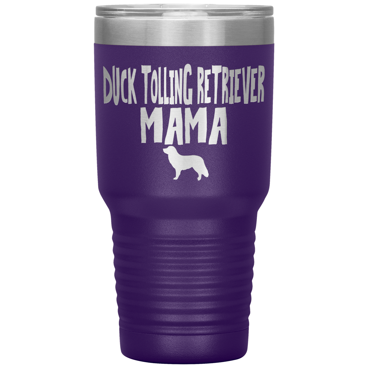Duck Tolling Retriever Mama 30 Oz Vacuum Tumbler