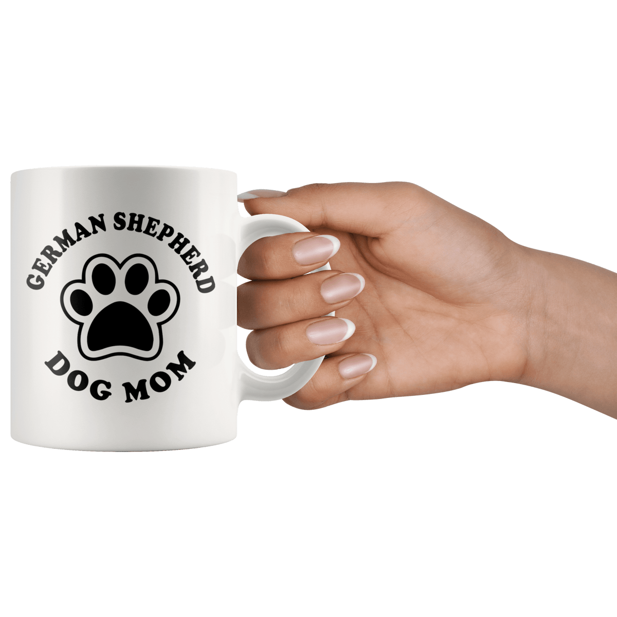 German Shepherd Dog Mom Coffee / Tea Ceramic Mug - 11oz / 15oz Drinkware