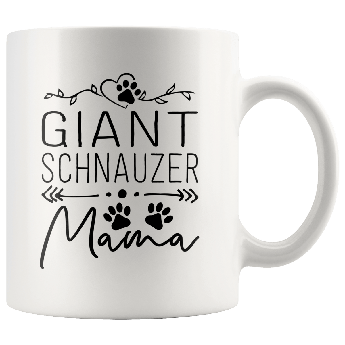 Giant Schnauzer Dog Mama Coffee / Tea Ceramic Mug - 11oz / 15oz Drinkware 11oz Mug