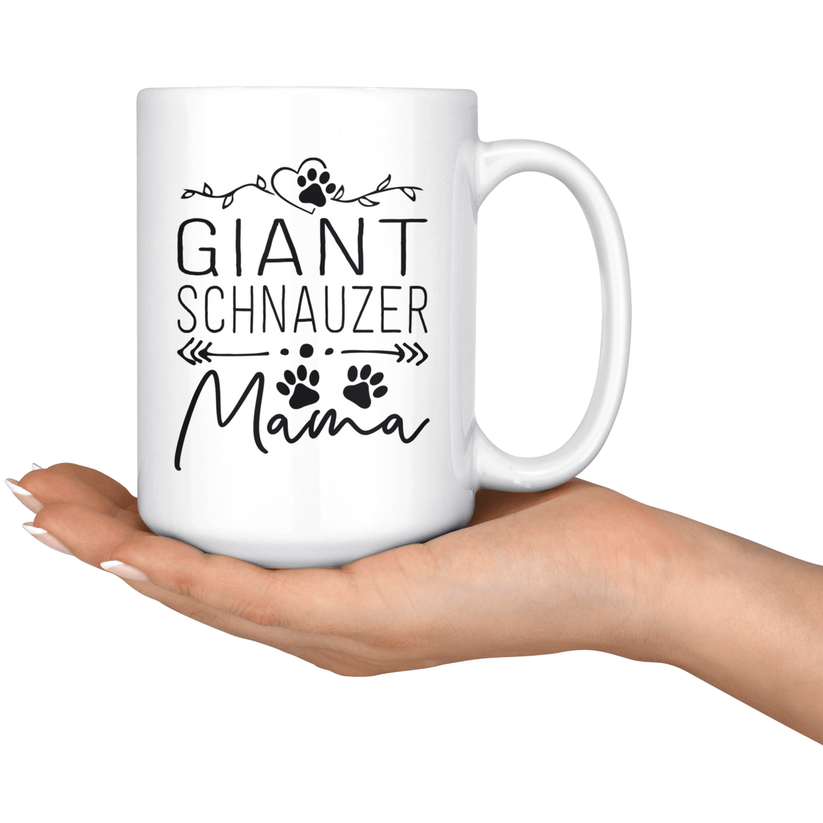 Giant Schnauzer Dog Mama Coffee / Tea Ceramic Mug - 11oz / 15oz Drinkware
