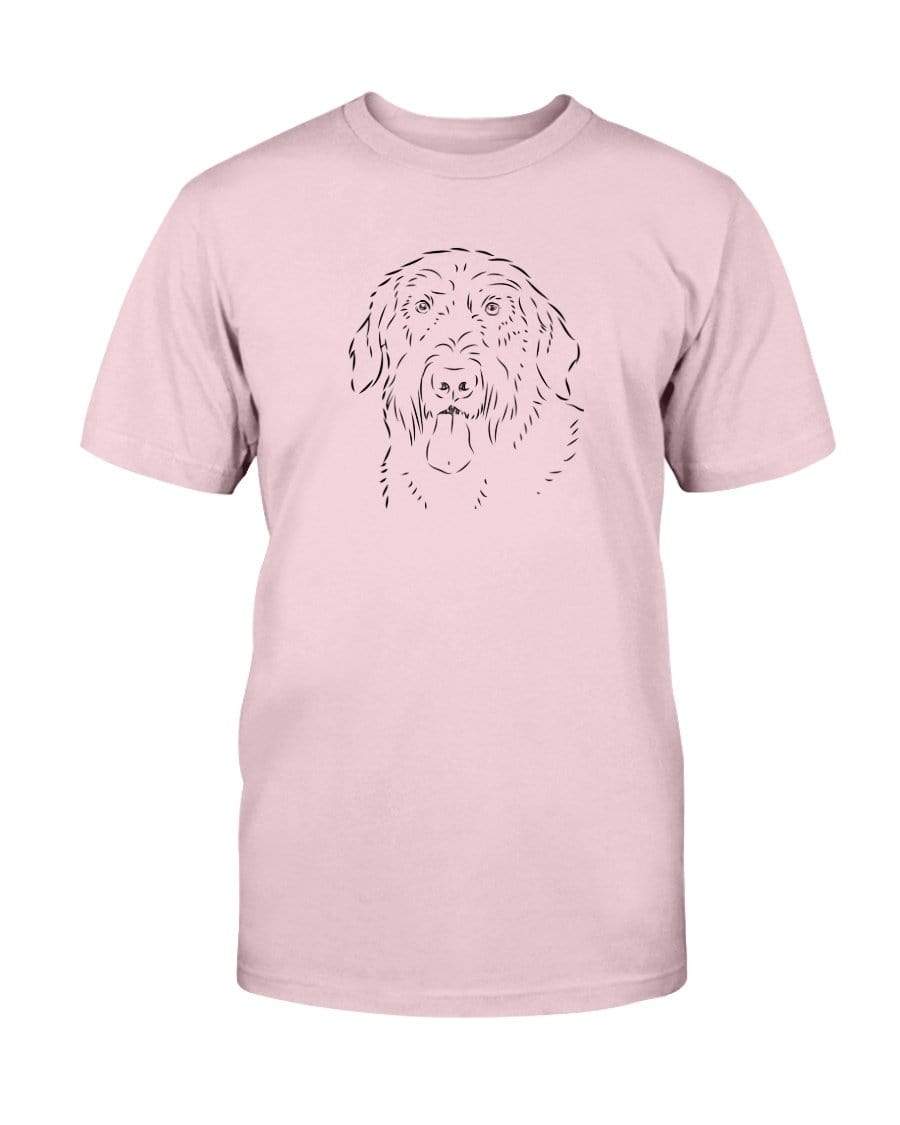Giant Schnauzer Doodle Doggies Super Soft Unisex T-Shirt Shirts Pink / S