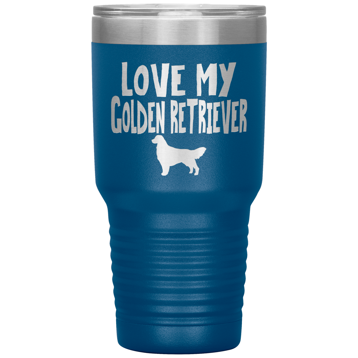 Love My Golden Retriever 30 Oz Vacuum Tumbler