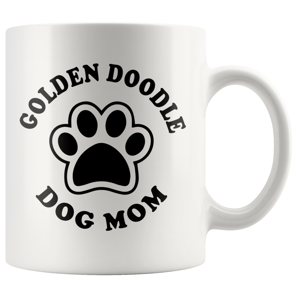 Golden Doodle Dog Mom Coffee / Tea Ceramic Mug - 11oz / 15oz Drinkware 11oz Mug
