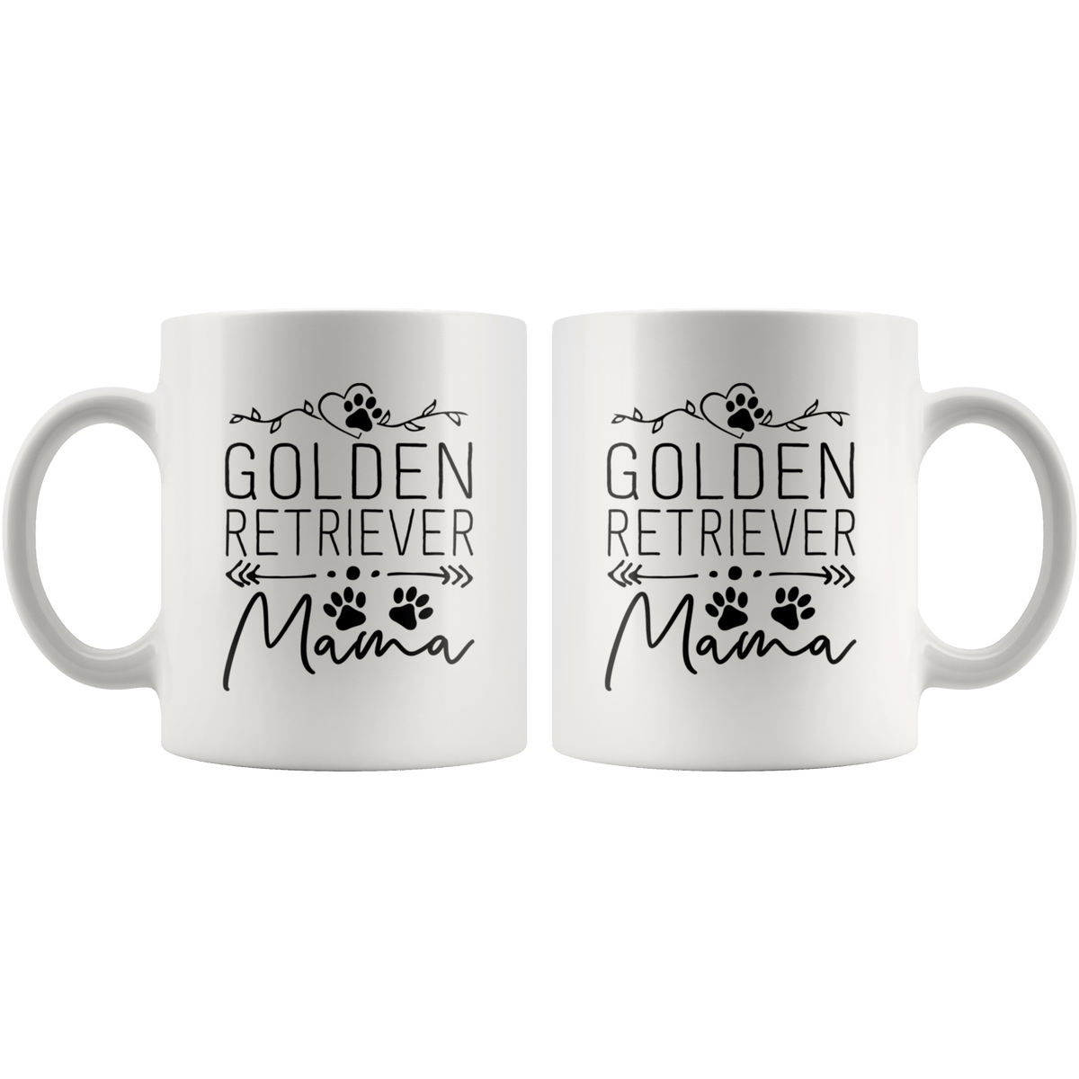 Golden Retriever Dog Mama Coffee / Tea Ceramic Mug - 11oz / 15oz Drinkware