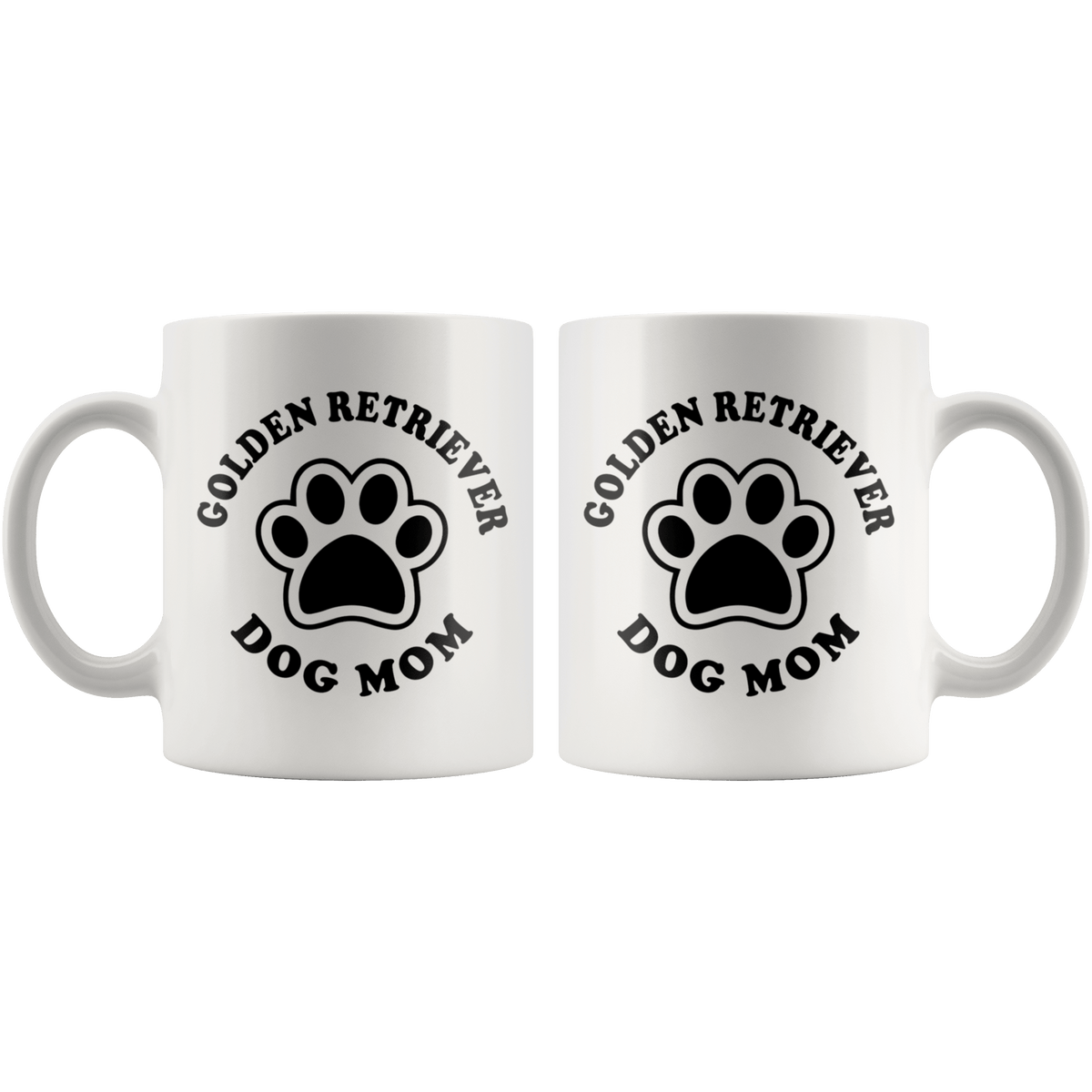 Golden Retriever Dog Mom Coffee / Tea Ceramic Mug - 11oz / 15oz Drinkware