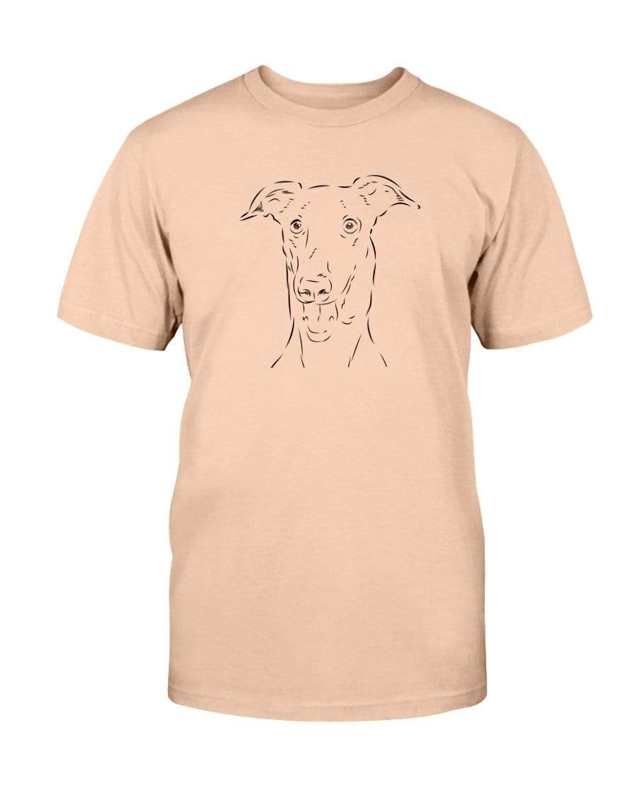Greyhound Doodle Doggies Super Soft Unisex T-Shirt Shirts Sunset / S