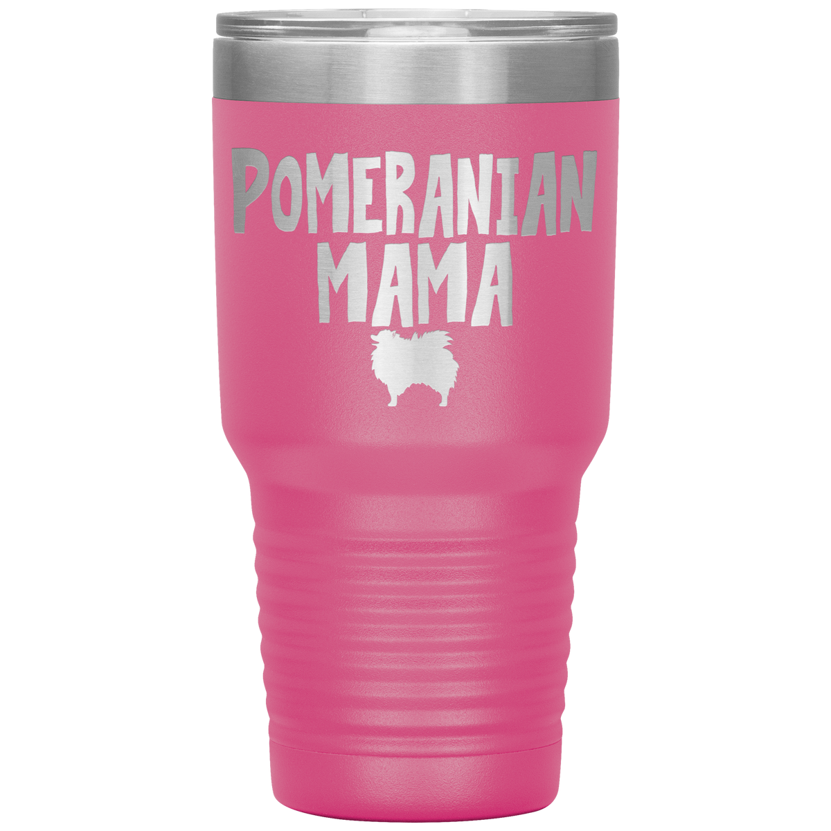 Pomeranian Mama 30 Oz Vacuum Tumbler