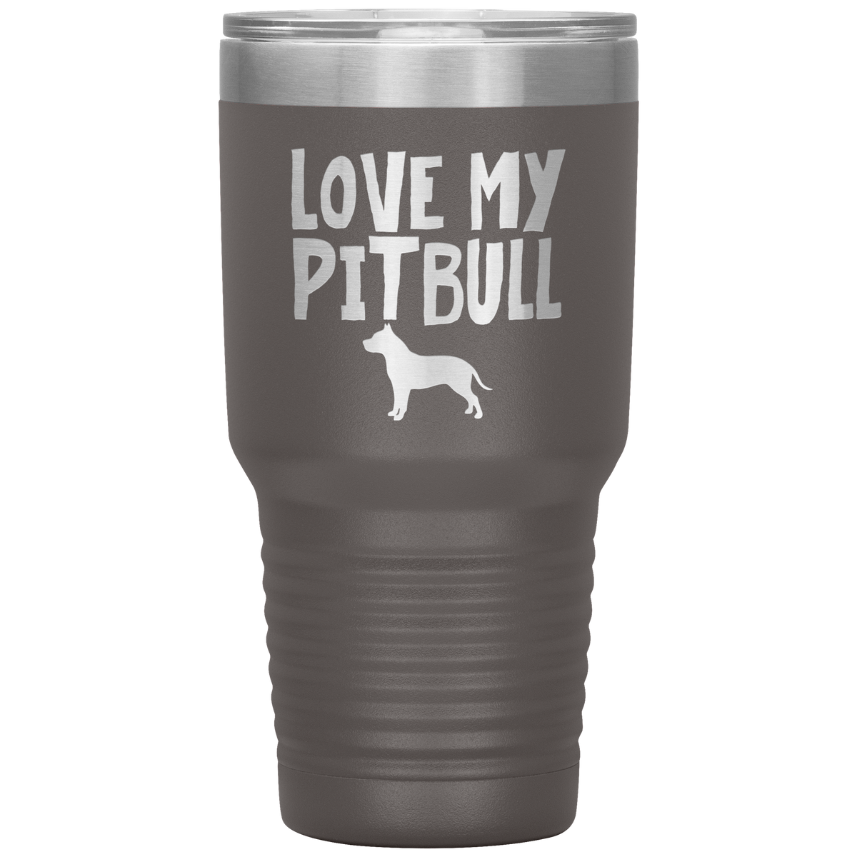 Love My Pitbull 30 Oz Vacuum Tumbler