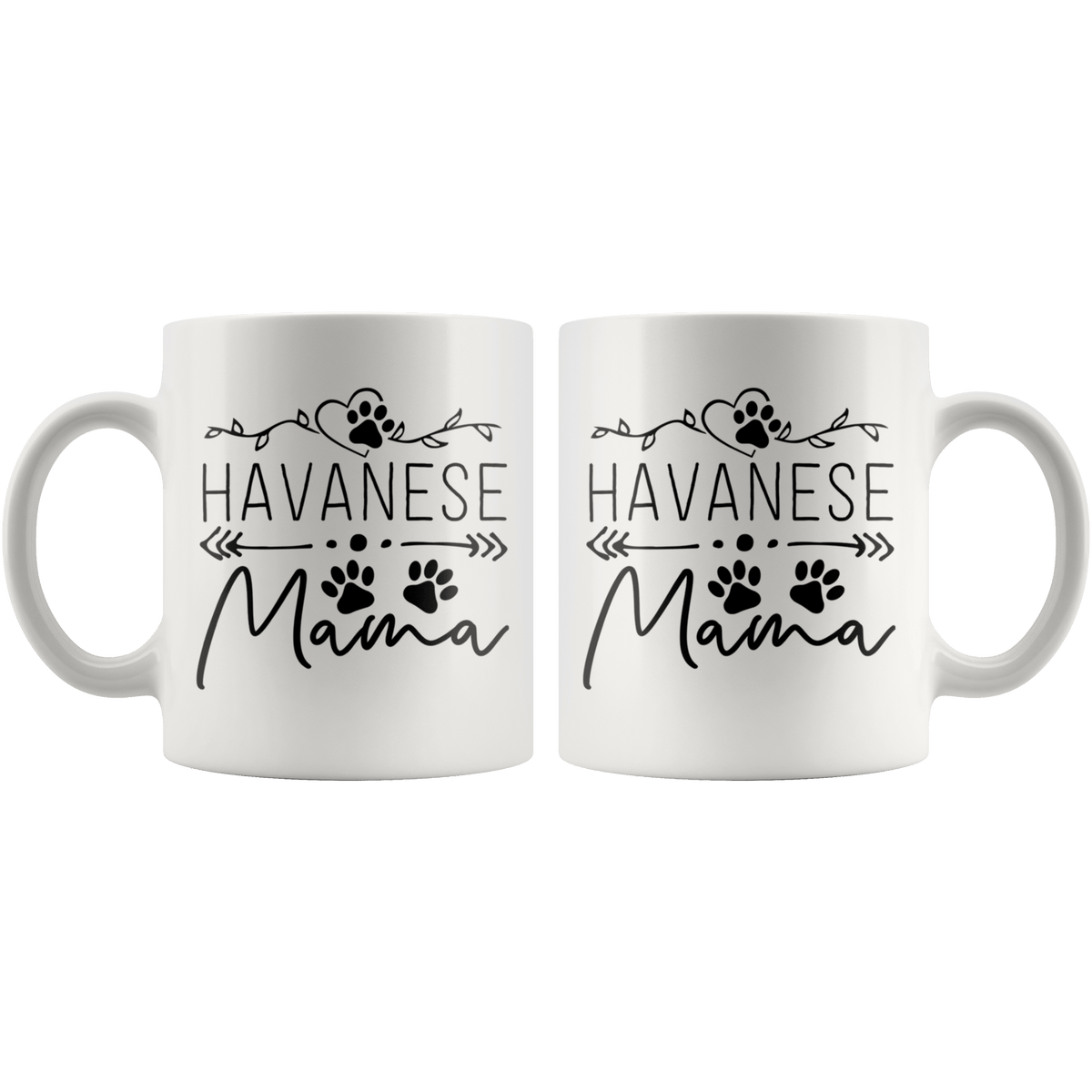 Havanese Dog Mama Coffee / Tea Ceramic Mug - 11oz / 15oz Drinkware
